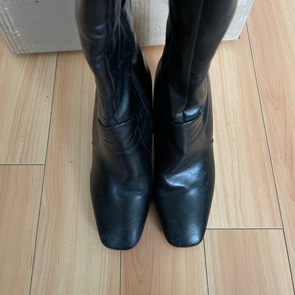 Black Knee High Boots - Picture 5 of 5